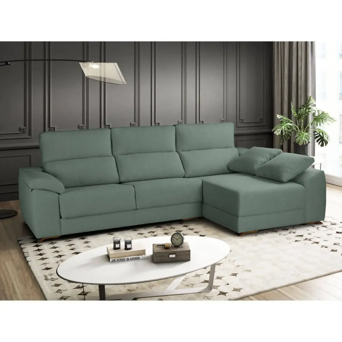 Chaise Longue Derecha con Asientos Deslizantes NERÓN