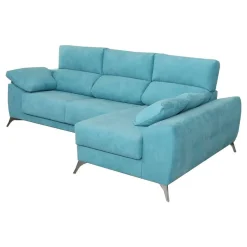 Chaise Longue Derecha con Patas Metálicas MALTA