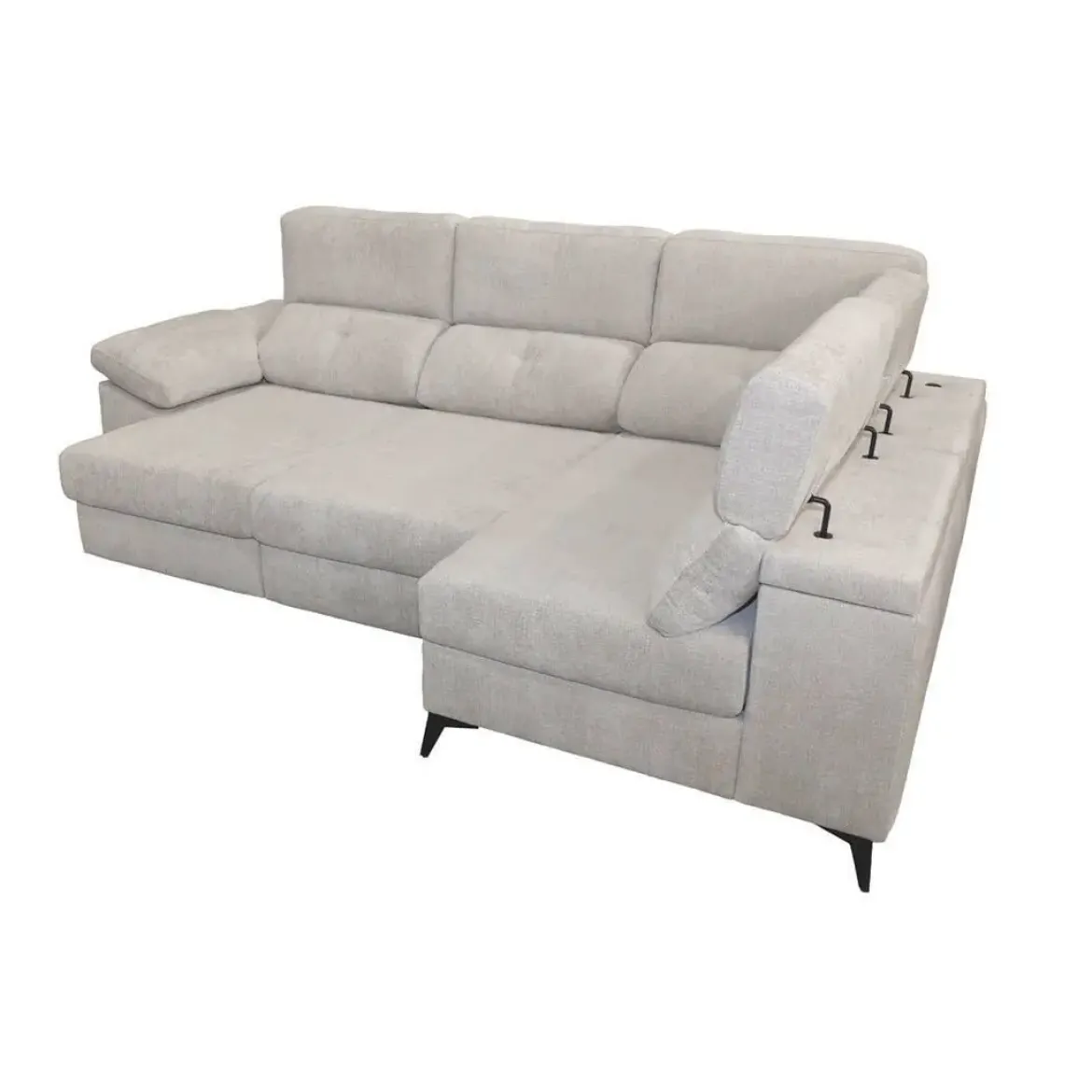 Chaise Longue Derecha Deslizante con Arcón LIVERPOOL
