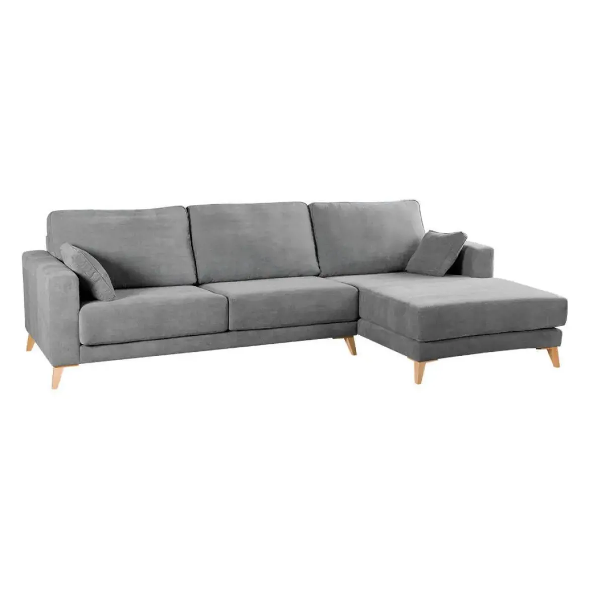 Chaiselongue Derecha 3 Plazas 300 cm Tapizado en Poliéster GIOVANI