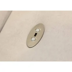 Chaise Longue Eléctrico con Arcón Izquierda Tapizado en Tela DANA
