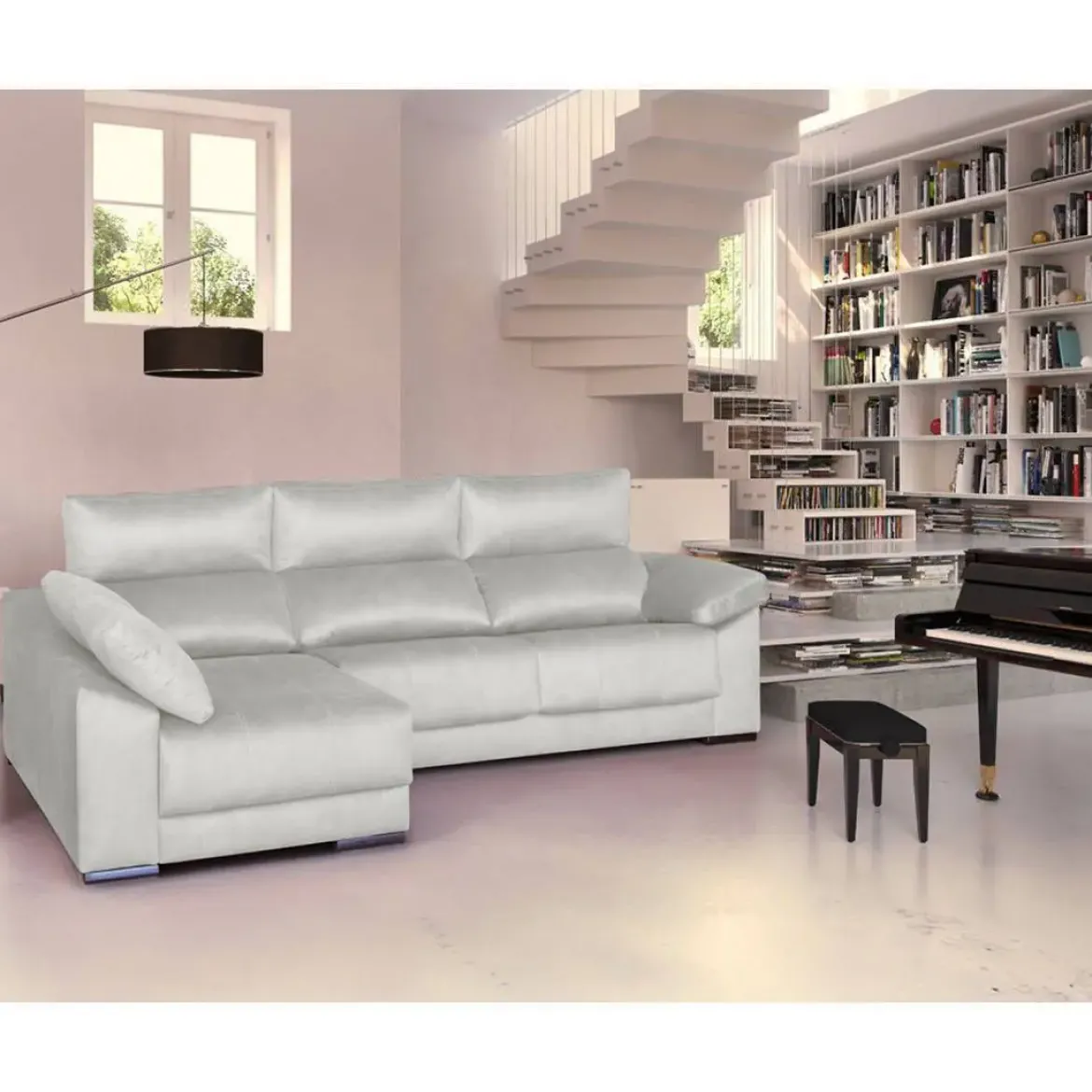 Chaise Longue Izquierda con Asientos Deslizantes VALENTIN