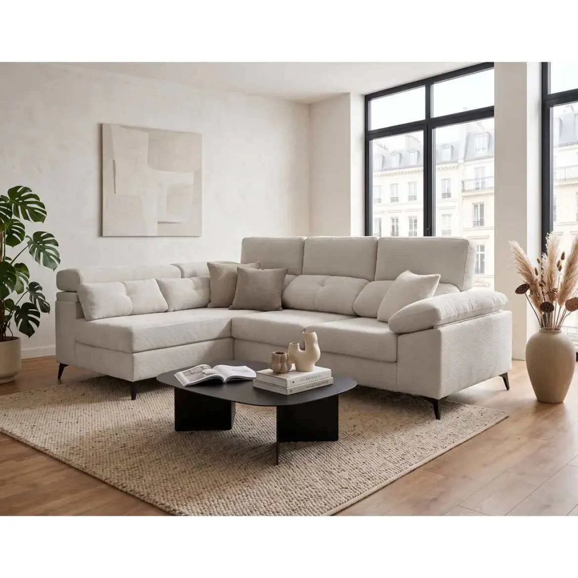 Chaise Longue Izquierda Deslizante con Arcón LIVERPOOL
