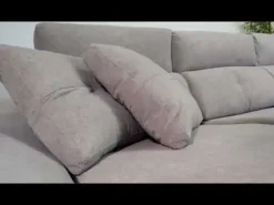 Chaise Longue Relax Eléctrico Tapizado en Tela Izquierda MÁXIMO