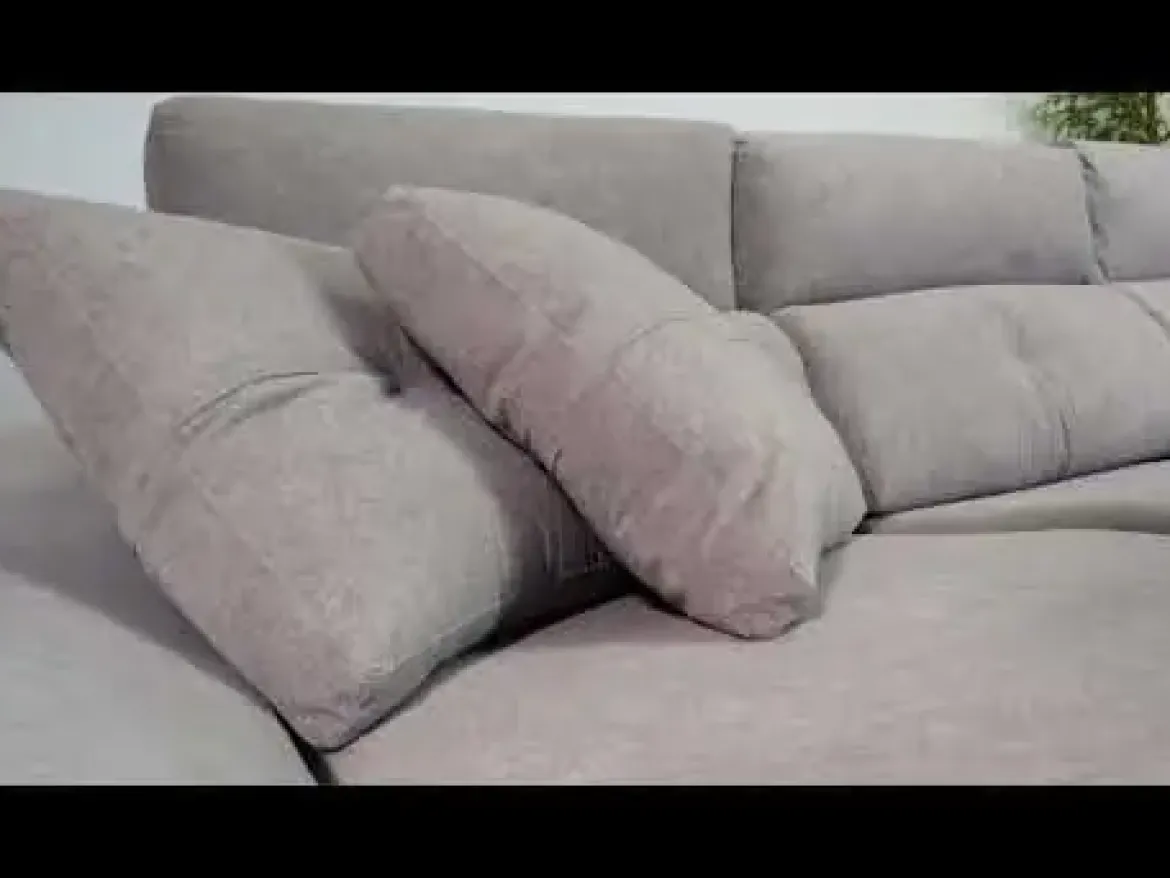 Chaise Longue Relax Eléctrico Tapizado en Tela Izquierda MÁXIMO