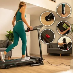 Cinta de Correr Cecotec Plegable 10km/h 12 Programas 7181