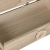Cómoda de Madera de Abeto con 3 Cajones Natural MB-219391