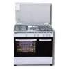 Cocina de Gas ROMMER con Horno Gas y Portabombonas CH900BXFGPB