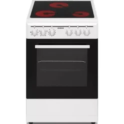 Cocina Vitrocerámica con Horno Eléctrico 3 Fuegos Color Blanco INFINITON CCV350G