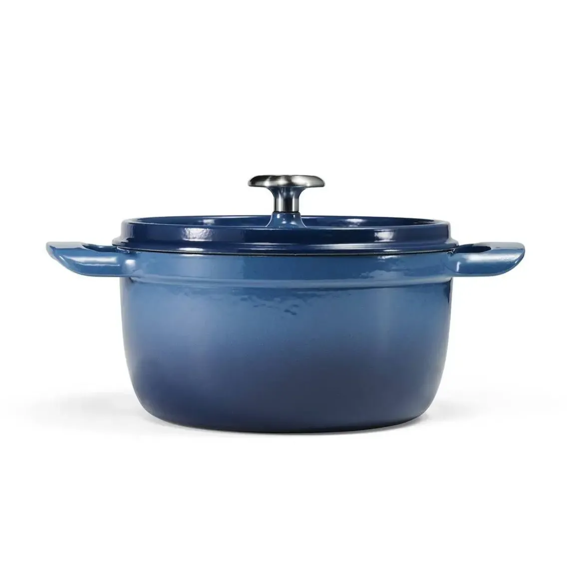 Cocotte de Hierro Fundido Esmaltado Azul 22 cm 3,7L 31700154
