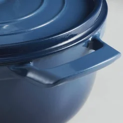 Cocotte de Hierro Fundido Esmaltado Azul 26 cm 5,6L 31700156