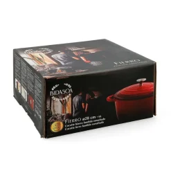 Cocotte de Hierro Fundido Esmaltado 28 cm 6L BIDASOA 7664009