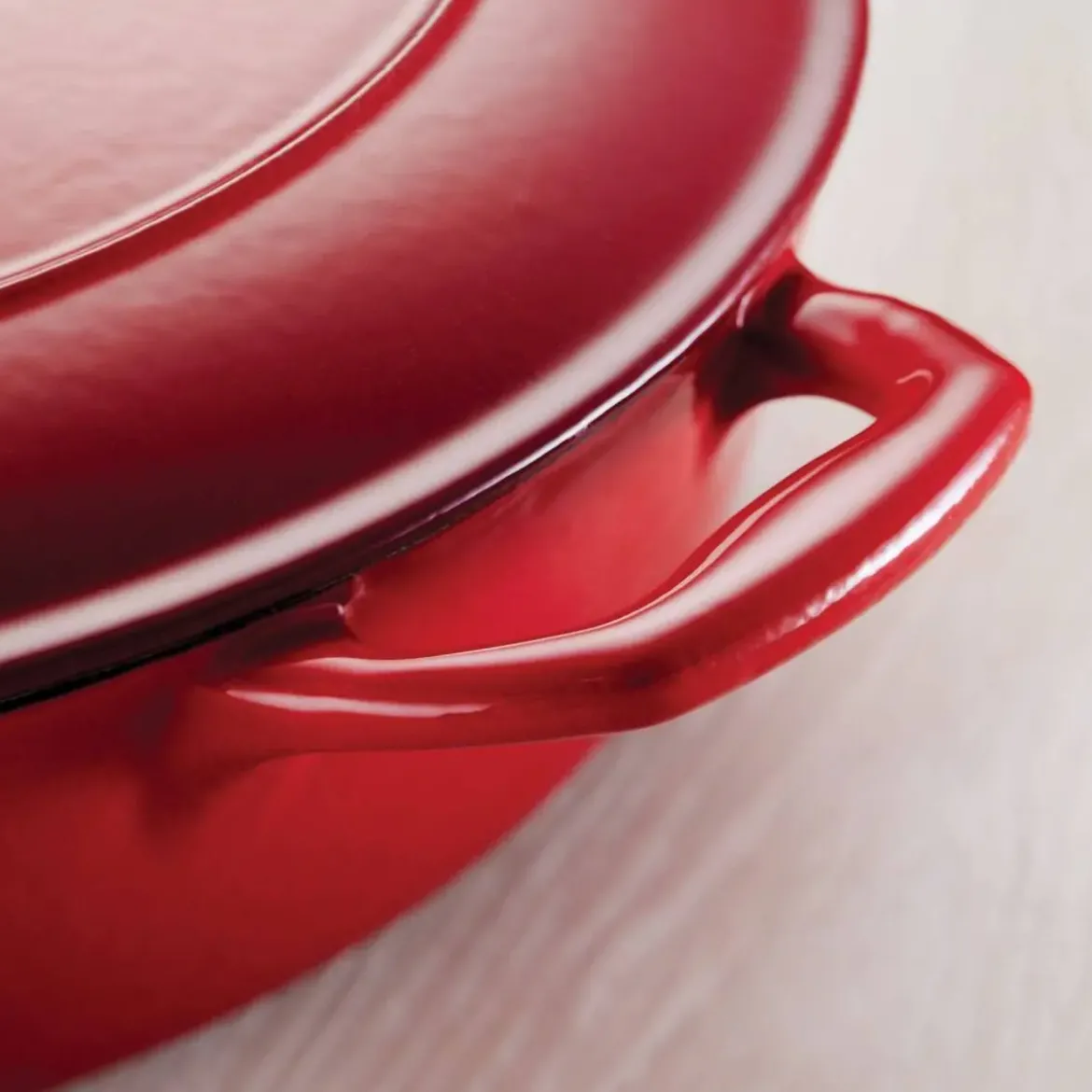 Cocotte de Hierro Fundido Esmaltado 28 cm Roja 6,2 L 31700213