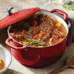 Cocotte de Hierro Fundido Esmaltado 28 cm Roja 6,2 L 31700213