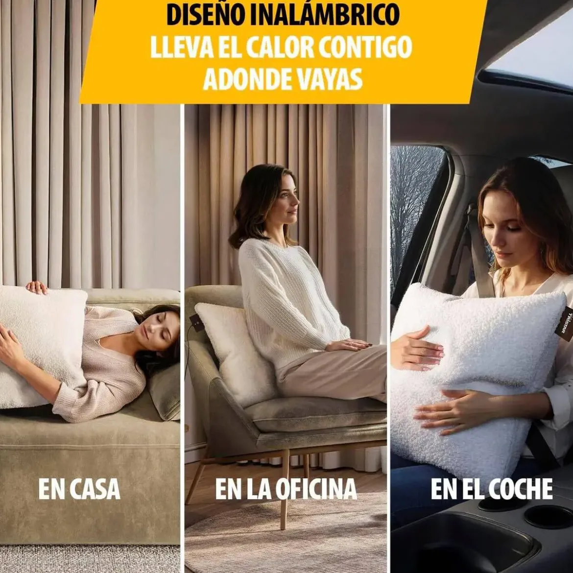 Cojín Térmico Eléctrico Inalámbrico con Powerbank TRISTAR BW4798