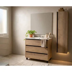 Columna de Baño con 4 Estantes FAMILY TECH