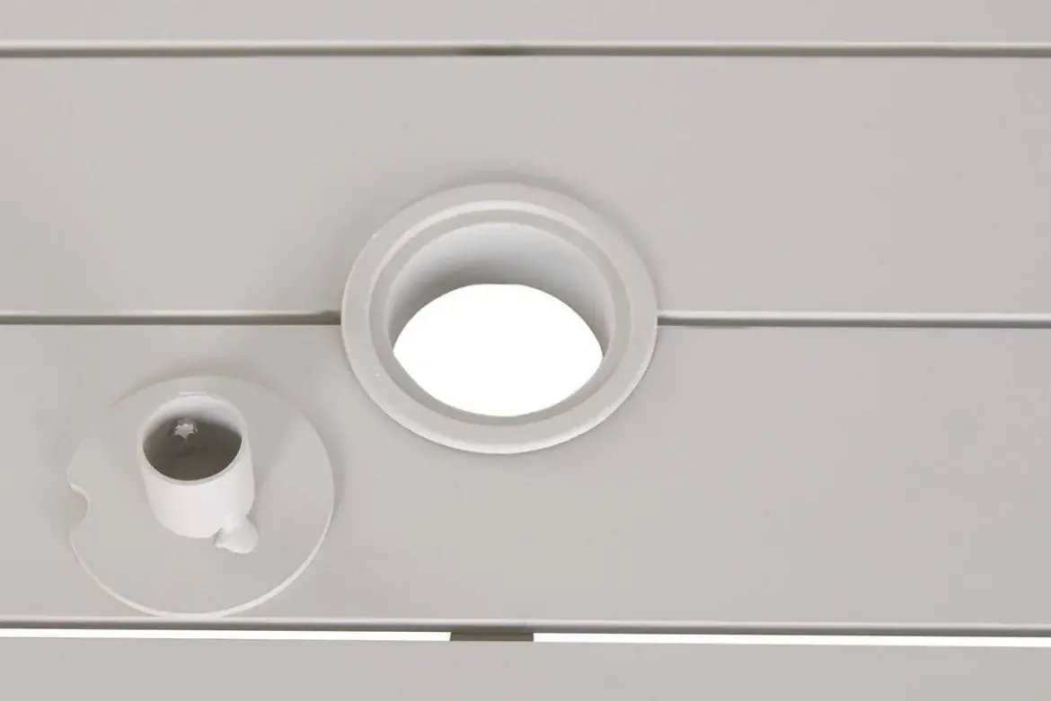 Comedor de Jardín de Aluminio con 6 Sillas Arena MB-224139