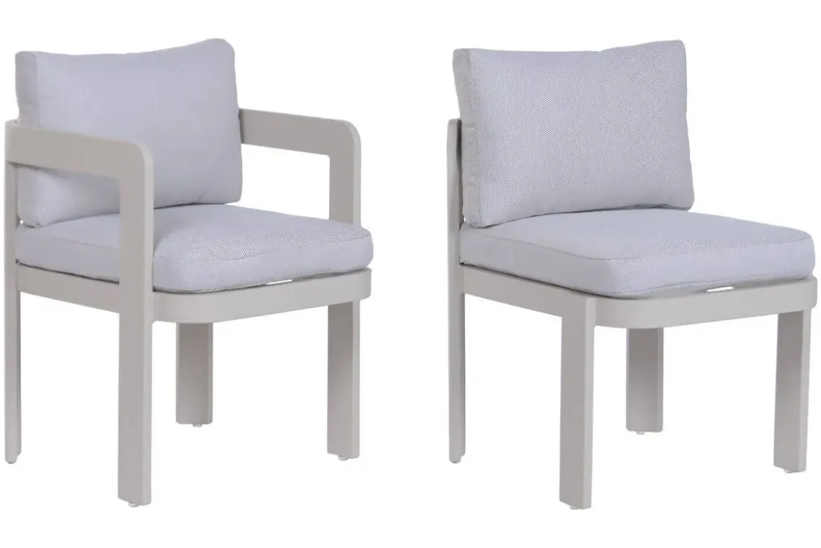 Comedor de Jardín de Aluminio con 6 Sillas Arena MB-224139