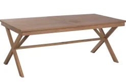 Comedor de Jardín de Teca con Mesa y Bancos MB-224650