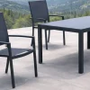 Comedor de Jardín en Aluminio Antracita SEYTON