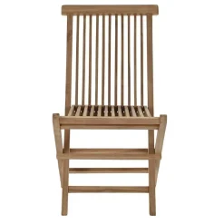 Comedor de Jardín Plegable de Madera de Teca 4 Comensales MB-193185