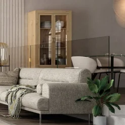 Composición de Salón MOON EVO en roble Nº 6