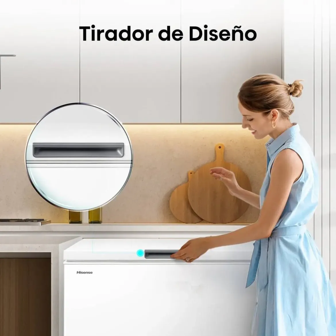 Congelador Horizontal Hisense 297L Clase E Ancho 112cm FT386D4AWLYE