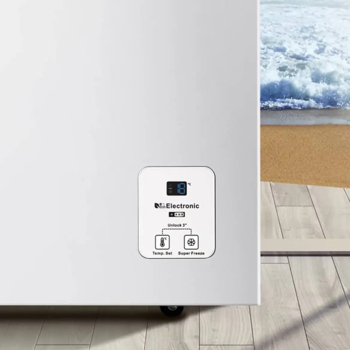 Congelador Horizontal Hisense 420L Blanco E FT546D4AWLYE