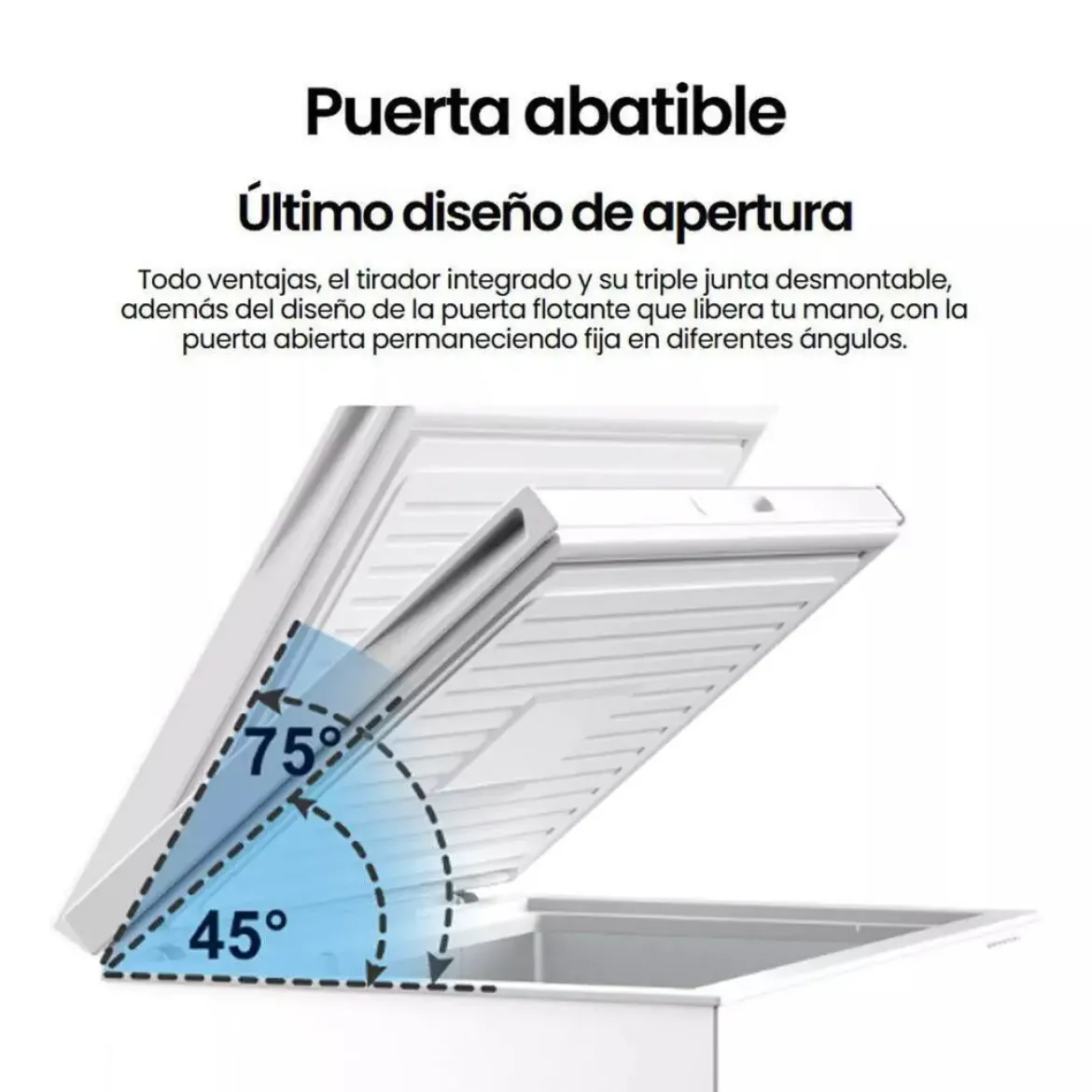Congelador Horizontal INFINITON 98 Litros Clase E Compacto CH10H85BEM