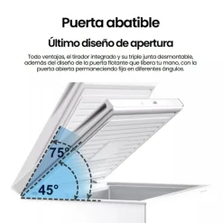 Congelador INFINITON 142 L Clase E CH15H86WEH