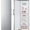 Congelador Vertical Clase E Inox Antihuella 355 L LG GFT41PZGSZ