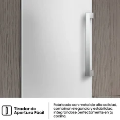 Congelador Vertical HISENSE FT3K310SAIE1 No Frost 312L Blanco Display Exterior