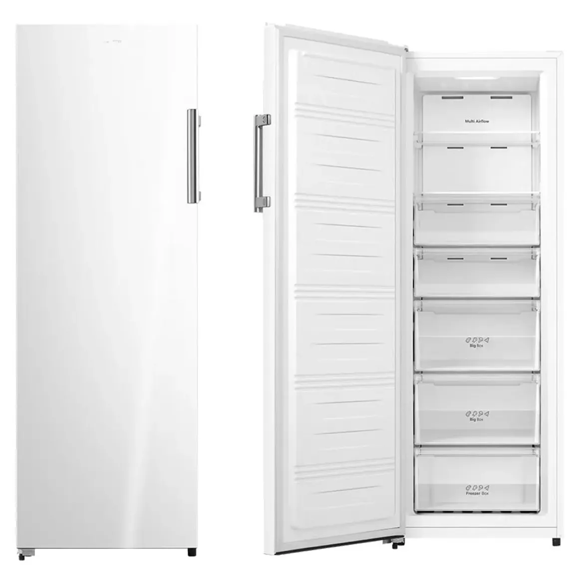 Congelador Vertical INFINITON 240L 172x59.5cm CV240L72WEC
