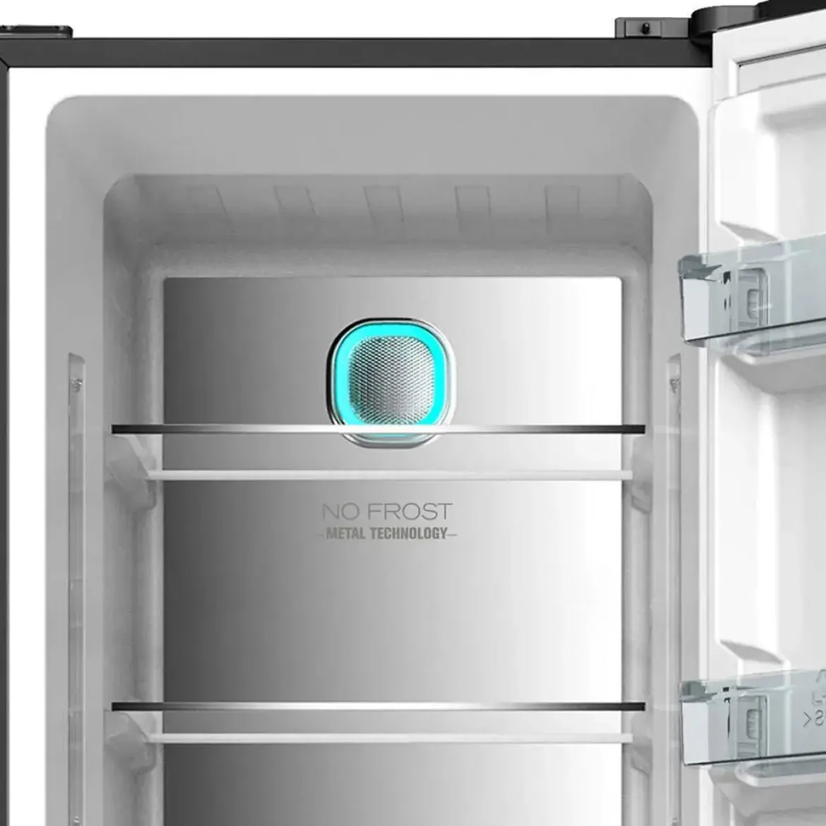 Congelador Vertical INFINITON No Frost E 185cm Inox CV-19DST