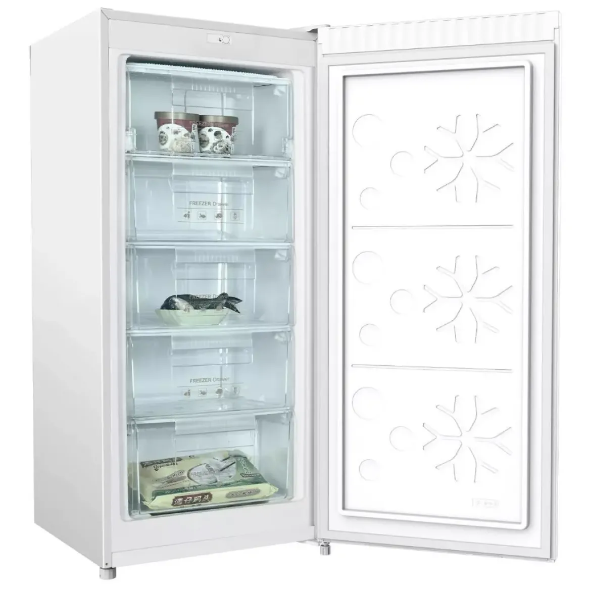 Congelador Vertical 145 L Blanco INFINITON CV140L25WEP