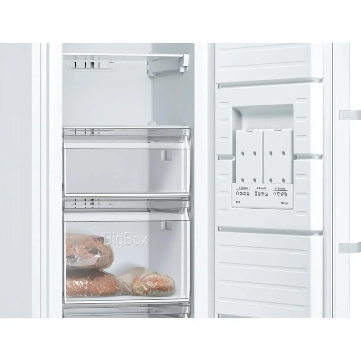 Congelador Vertical No Frost Blanco BALAY 3GFE553WE