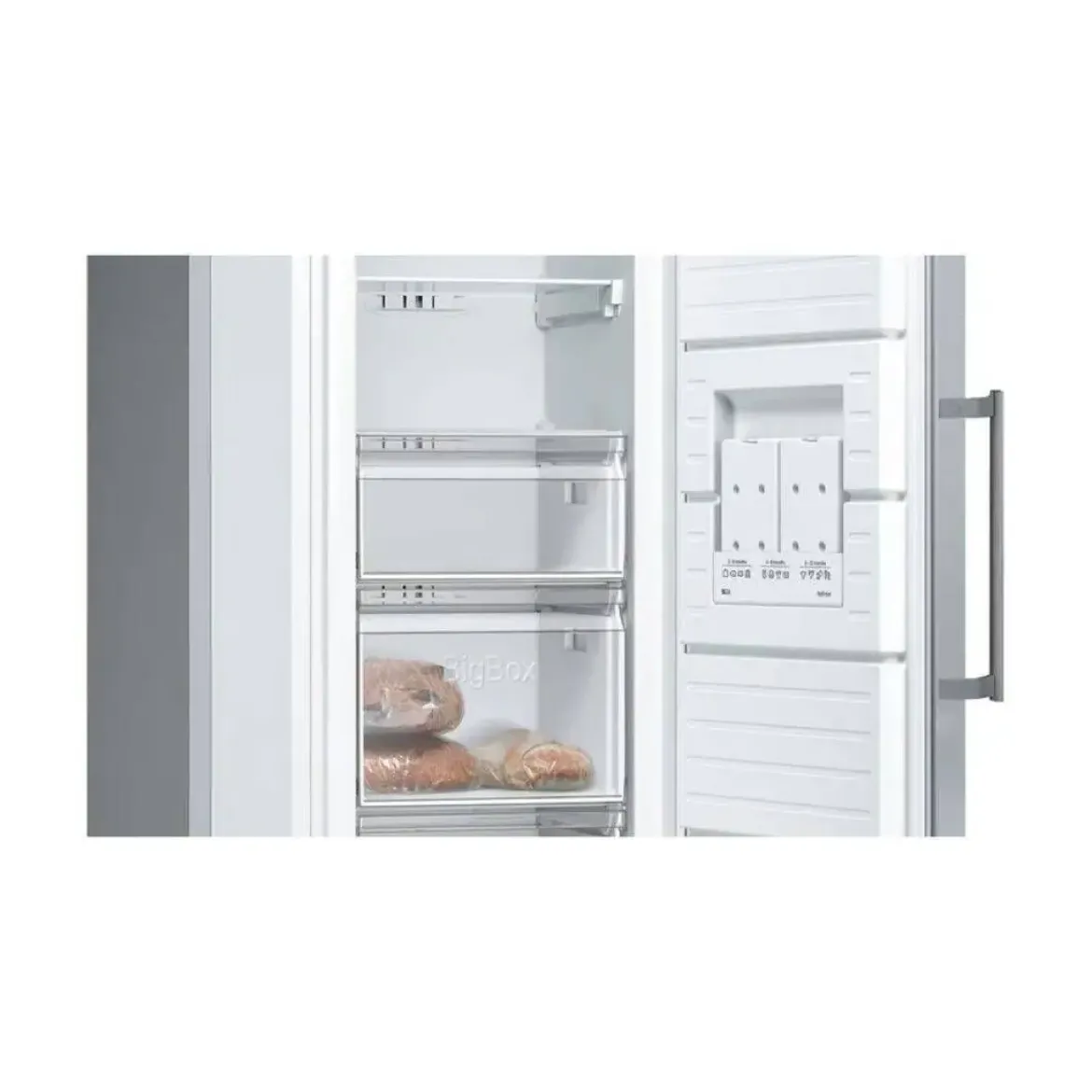 Congelador Vertical No Frost Inox Antihuellas BALAY 3GFE553ME