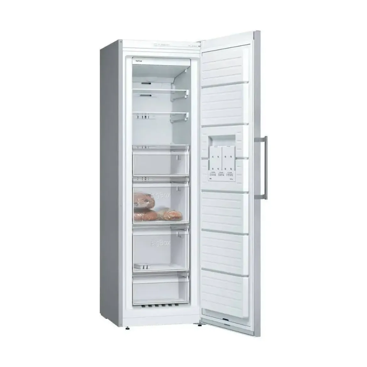 Congelador Vertical No Frost Inox Antihuellas BALAY 3GFE553ME