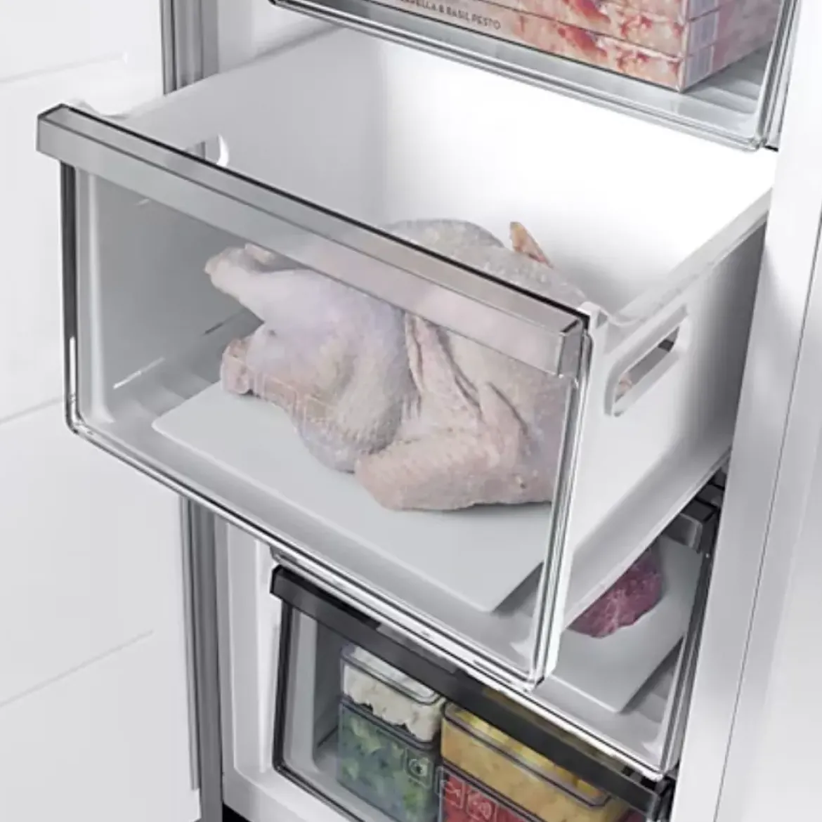 Congelador Vertical SAMSUNG No Frost 323L Blanco RZ32C7ADEWW