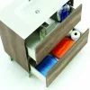 Conjunto de Baño 80 cm con Espejo Acabado Nordik DAKOTA 305040H