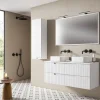 Conjunto de Baño en Blanco Mate con Lavabo CLAIR