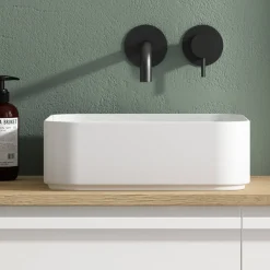 Conjunto de Baño en Blanco Mate LOIRA