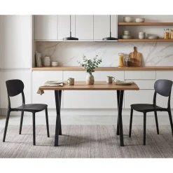 Conjunto de Cocina con Mesa de Melamina y 2 Sillas VIDEL
