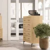 Conjunto de Dormitorio JORDAN EVO de melamina en roble Nº 6