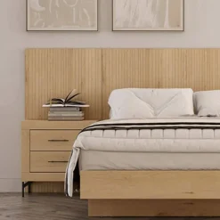 Conjunto de Dormitorio JORDAN EVO de melamina en roble Nº 6