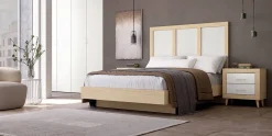 Conjunto de Dormitorio JORDAN EVO Color Blanco y Roble Nº 29