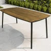 Conjunto de Jardín Aluminio Antracita 6 Sillones COPENHAGUE