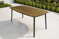 Conjunto de Jardín Aluminio Antracita 6 Sillones COPENHAGUE