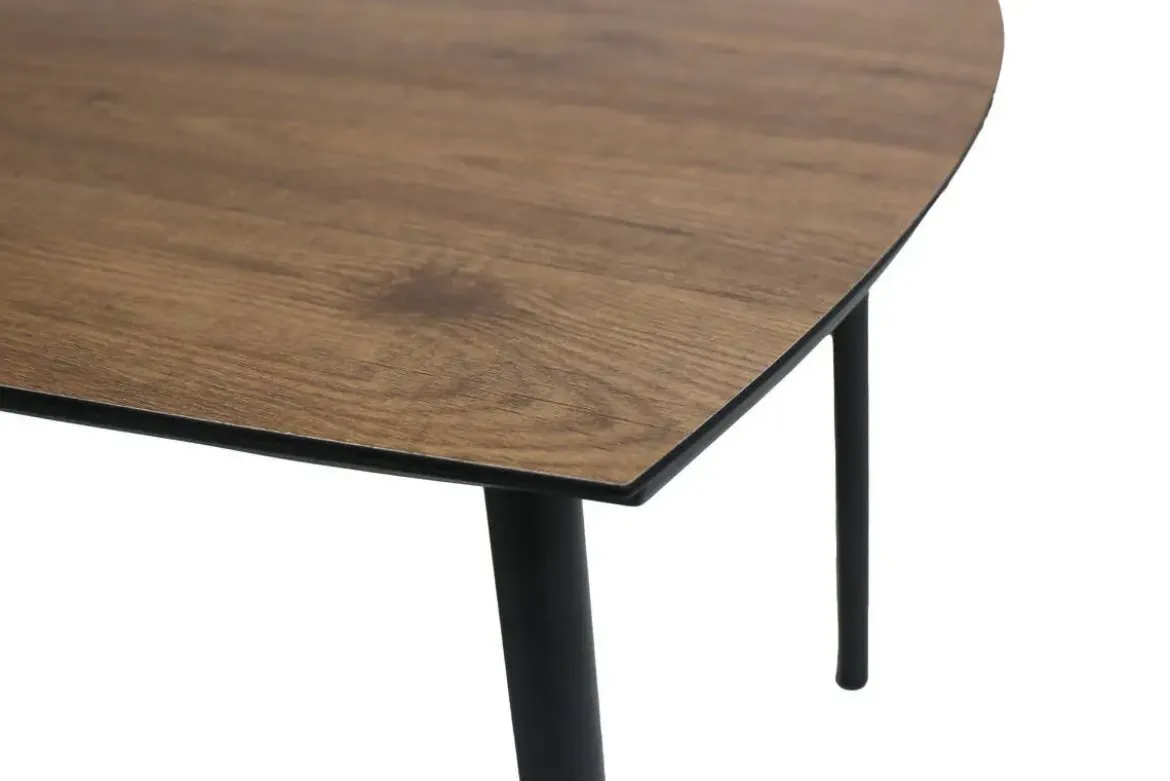 Conjunto de Jardín Aluminio Antracita 6 Sillones COPENHAGUE