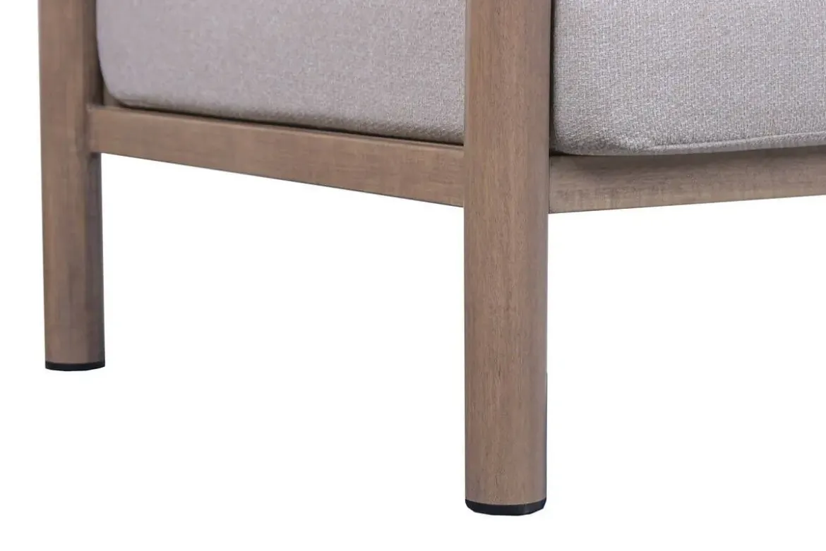 Conjunto de Jardín Aluminio Símil Madera MB-224522